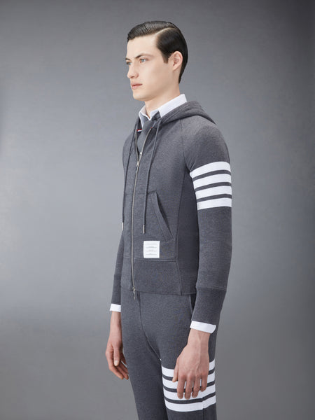 CLASSIC LOOPBACK 4-BAR FULL ZIP HOODIE