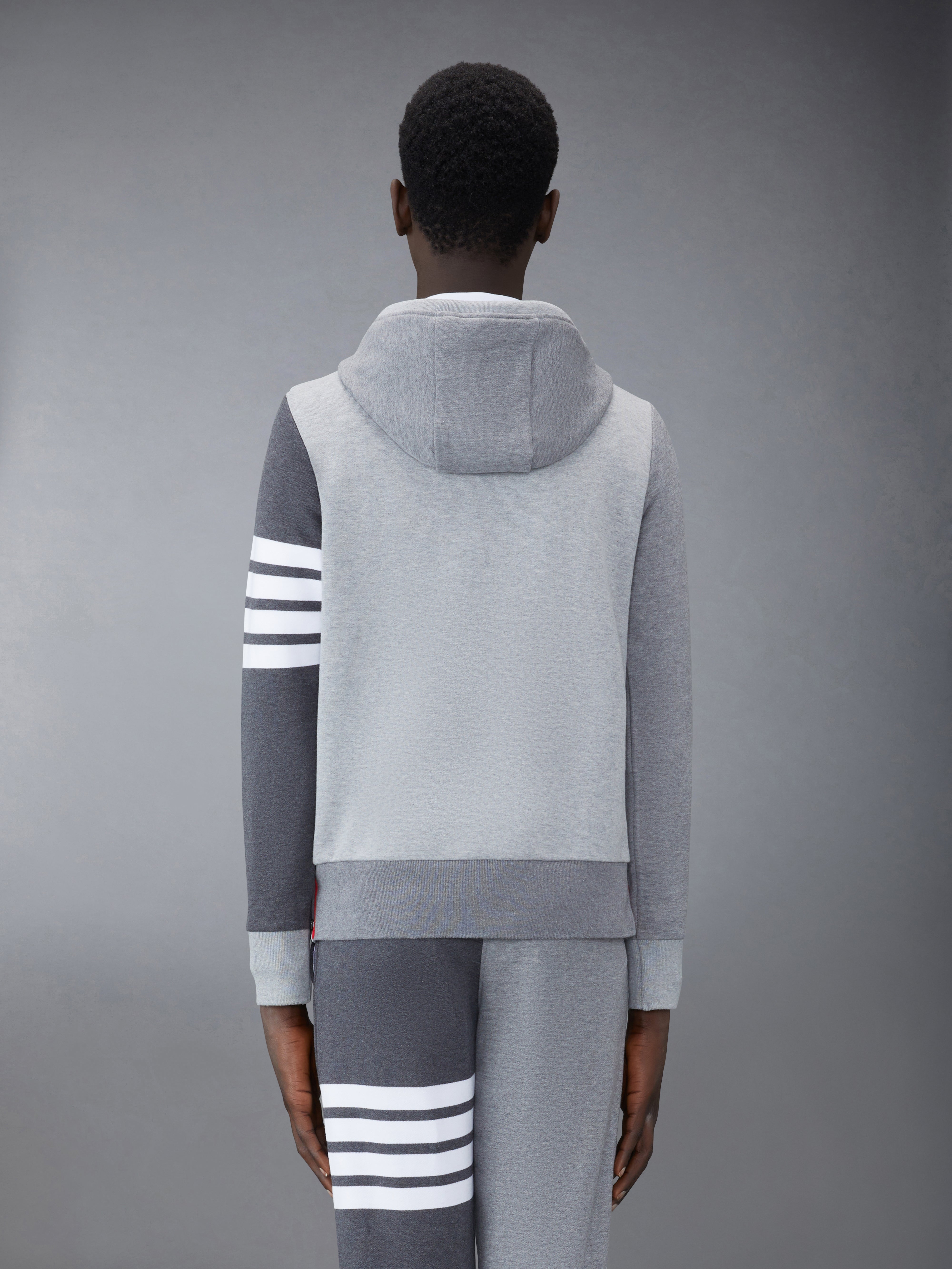 スウェット・トレーナー THOM BROWNE 'Classic Loopback 4-Bar' sweatshirt Classic Loopback 4 Bar Full Zip Hoodie | Thom Browne