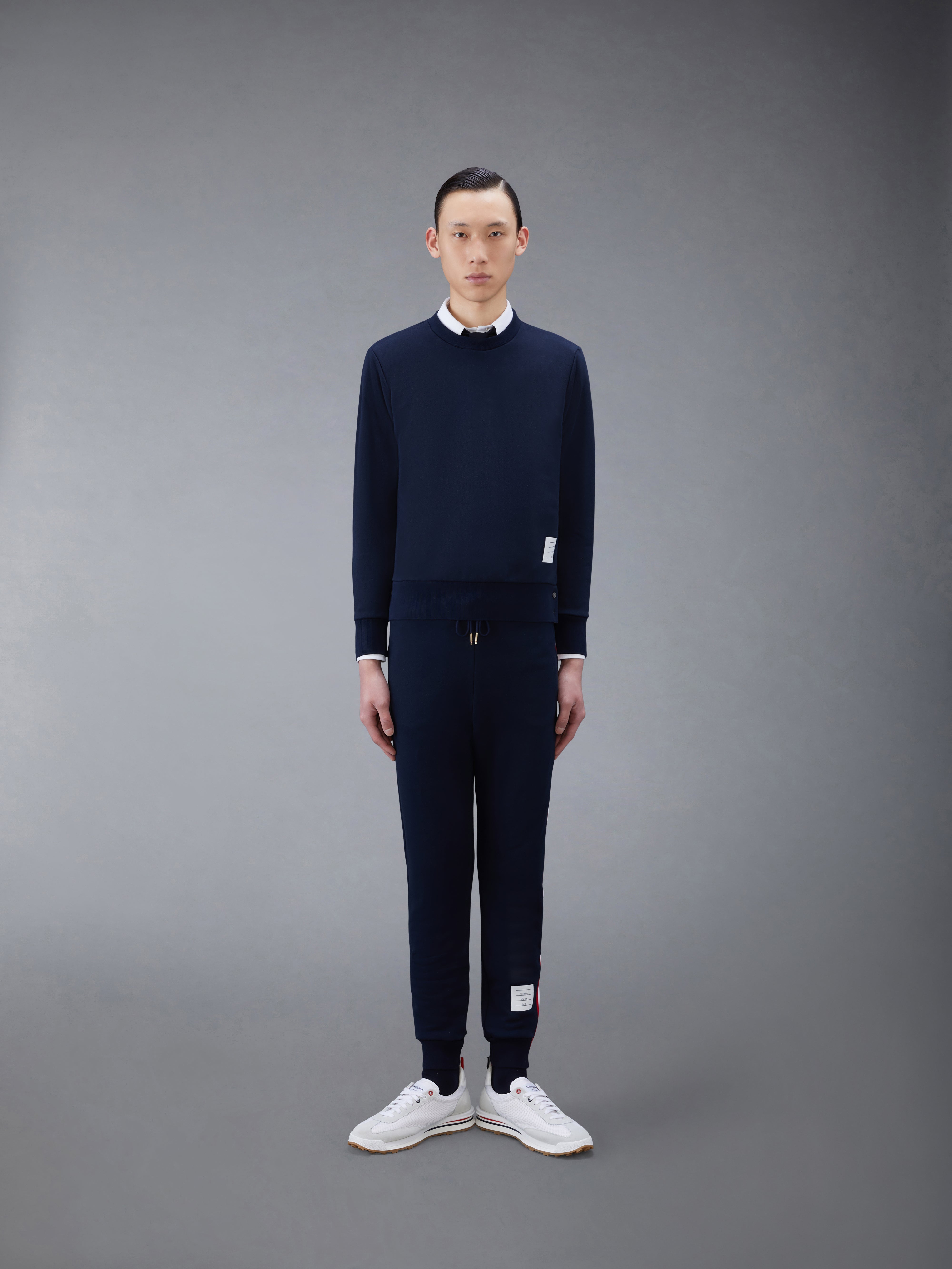 クラシック ループバック ストライプ プルオーバー | Thom Browne