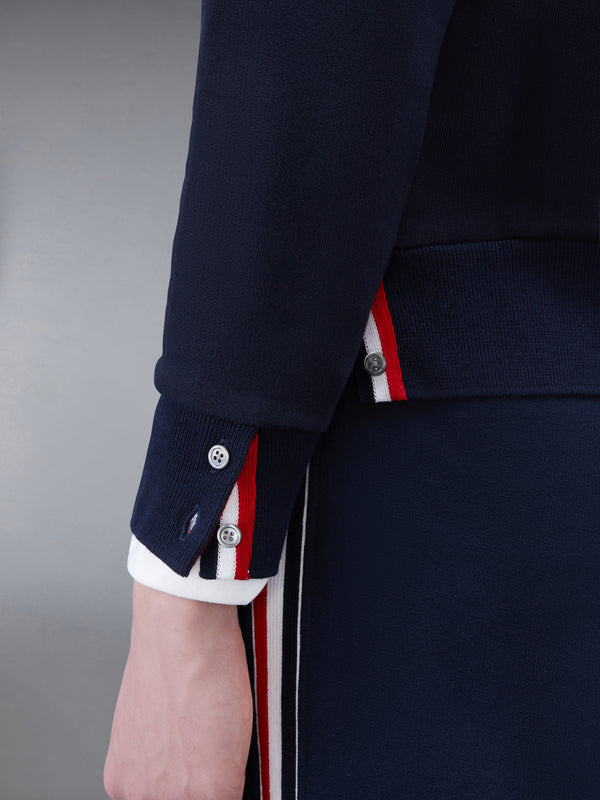 CLASSIC LOOPBACK STRIPE HOODIE - image 4