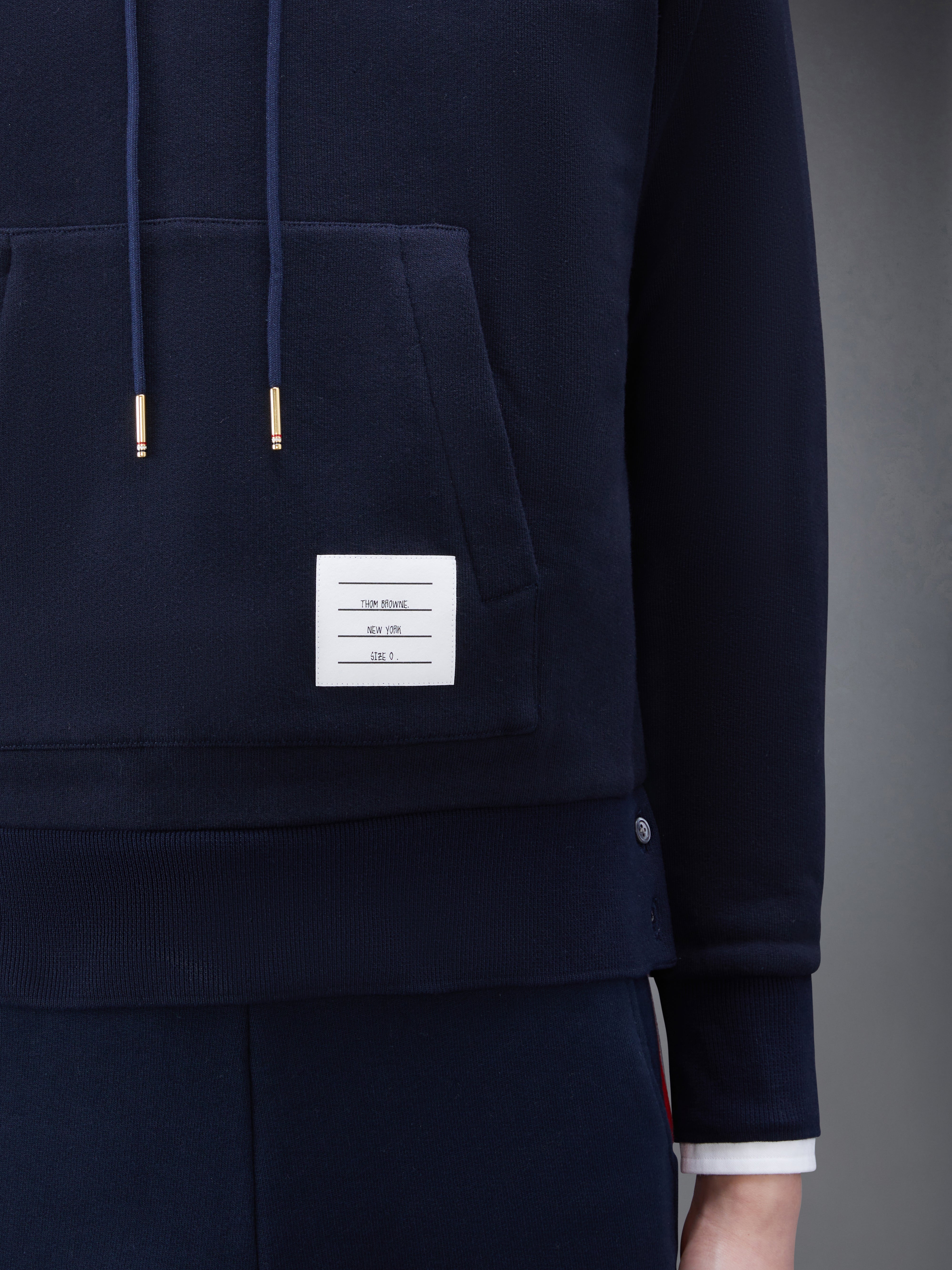 Classic Loopback 4 Bar Full Zip Hoodie | Thom Browne