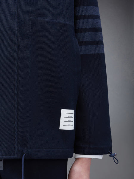 DOUBLE FACE TECH TWILL SPORT COAT NAVY