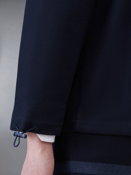 DOUBLE FACE TECH TWILL SPORT COAT NAVY