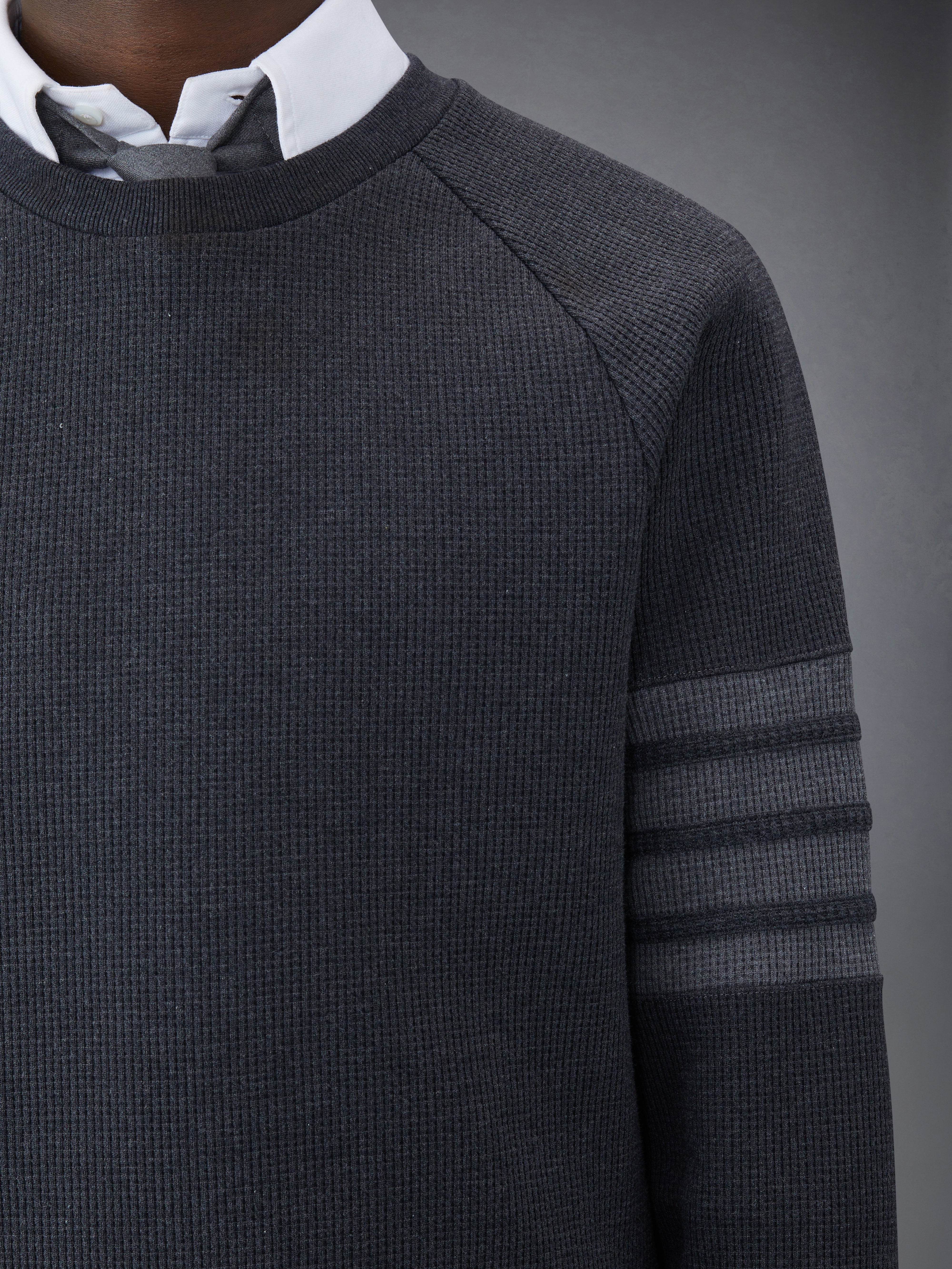 ★THOM BROWNE★ワッフル ラグラン スウェットシャツ ワッフル ラグラン スウェットシャツ | Thom Browne