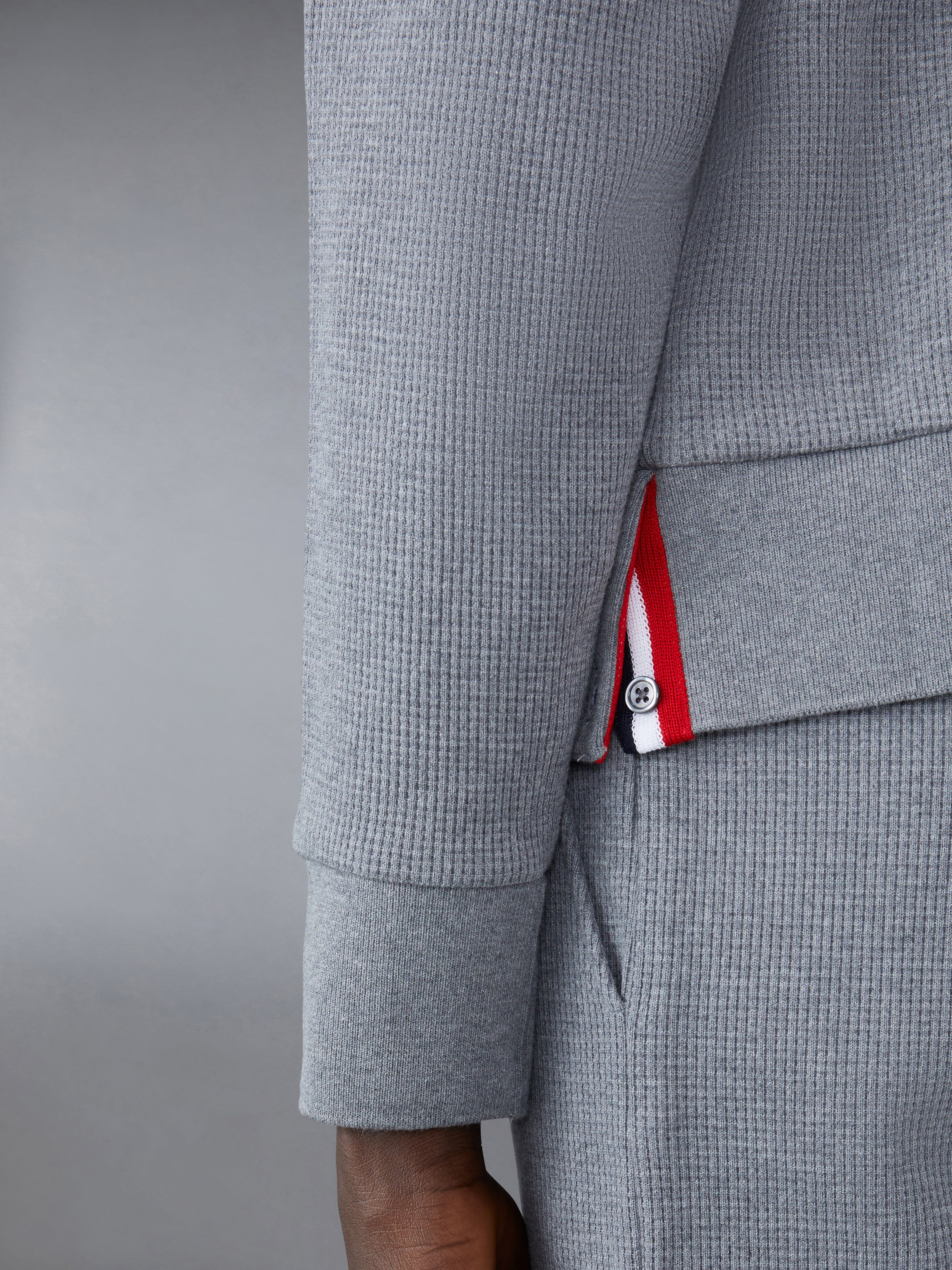 Waffle Raglan Sweatshirt | Thom Browne
