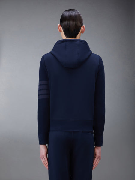 CLASSIC LOOPBACK 4-BAR HOODIE NAVY