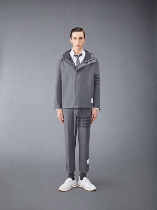 DOUBLE FACE TECH TWILL HOODED JACKET - image 4