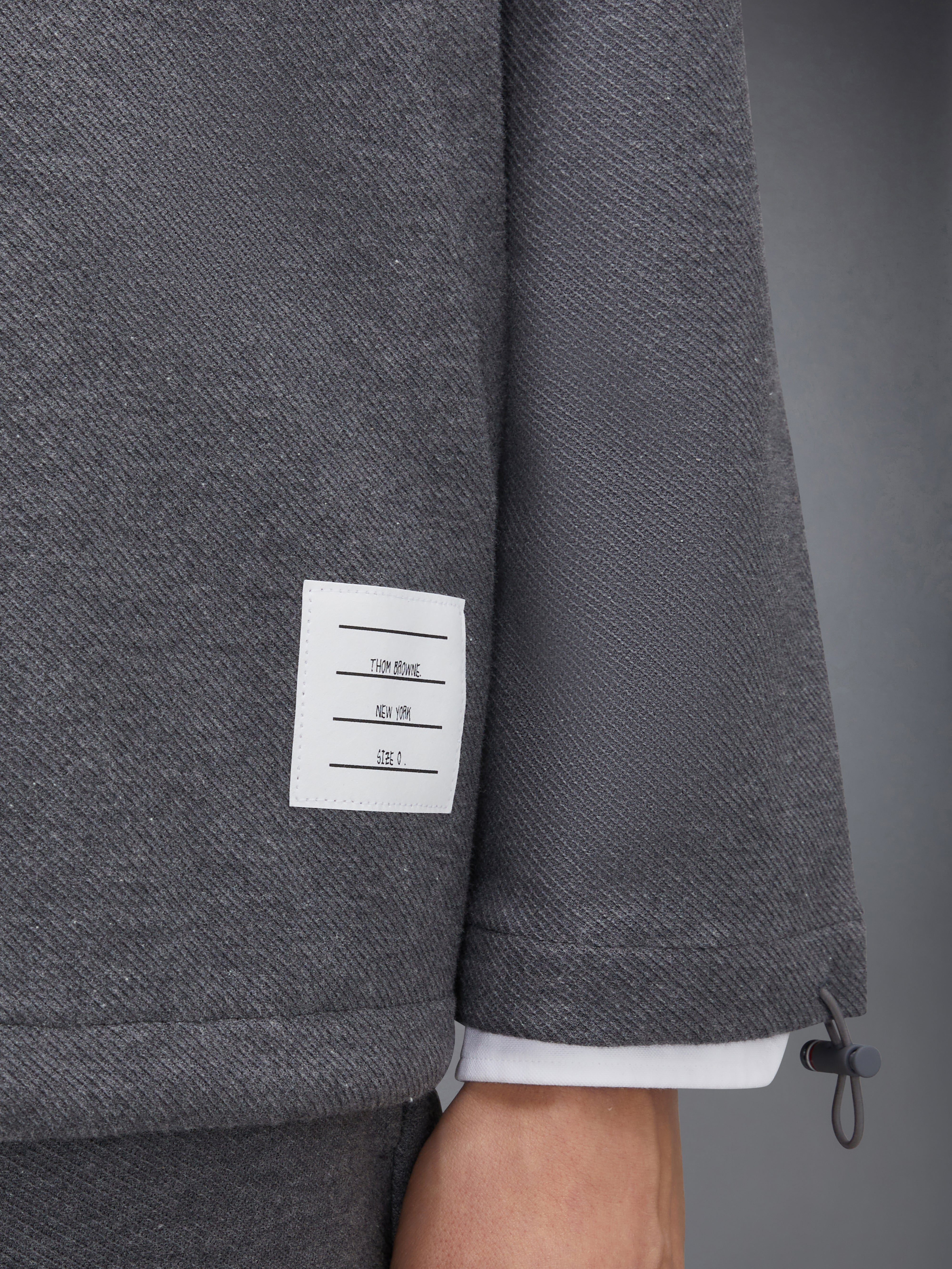 ダブル フェイス テック ツイル フード付き ジャケット | Thom Browne