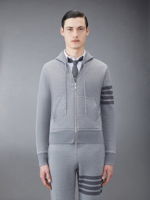 CLASSIC LOOPBACK 4-BAR FULL ZIP HOODIE - featured image