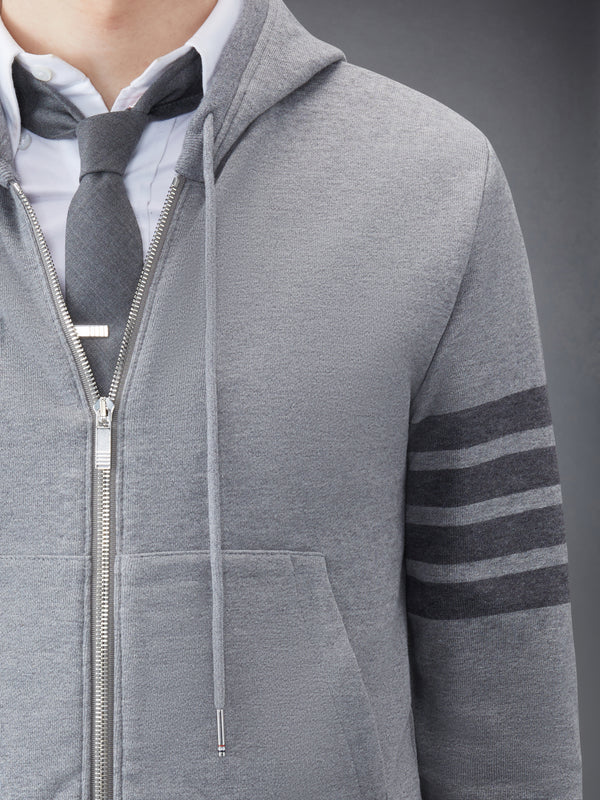 CLASSIC LOOPBACK 4-BAR FULL ZIP HOODIE - image 5