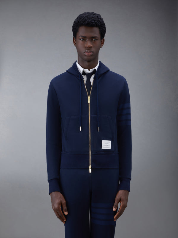 CLASSIC LOOPBACK 4-BAR FULL ZIP HOODIE - featured image