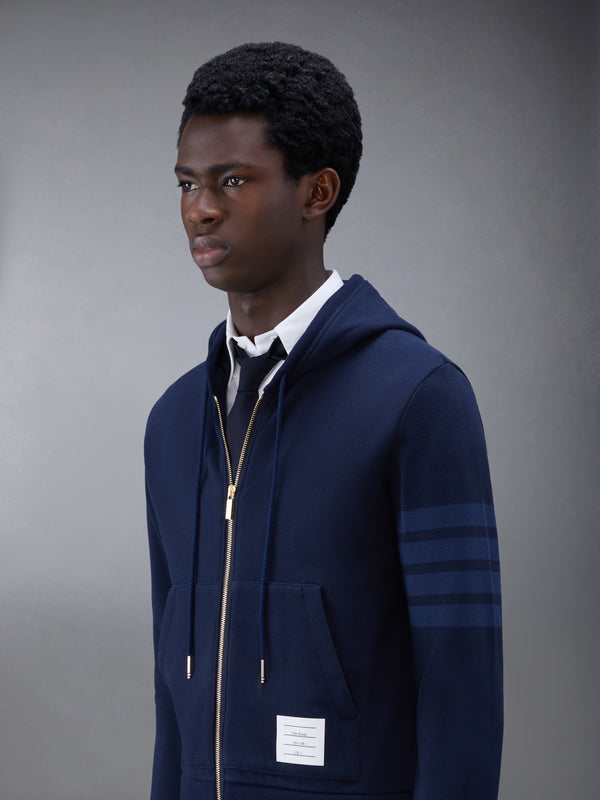 CLASSIC LOOPBACK 4-BAR FULL ZIP HOODIE - image 5