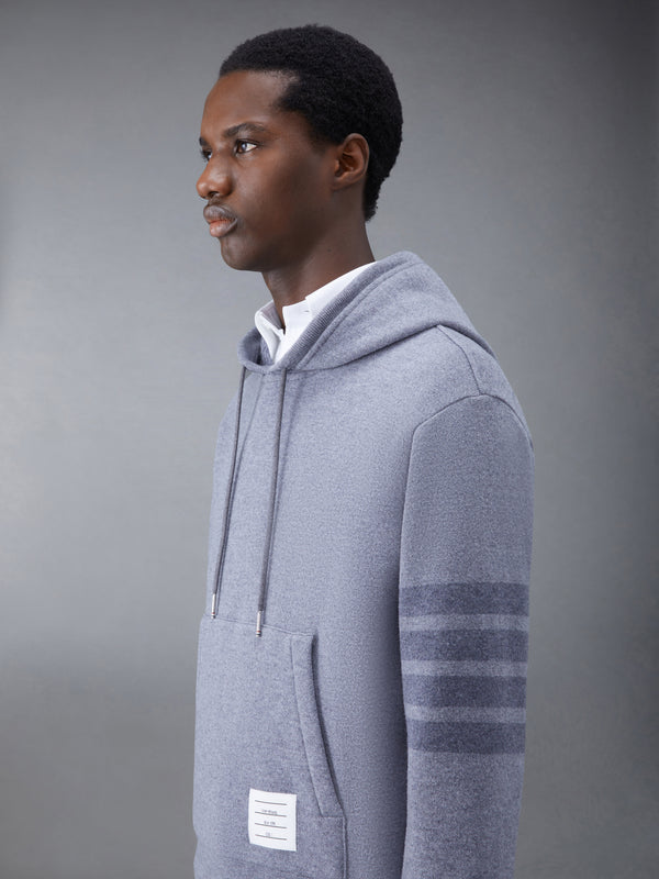 Wool Loopback 4-Bar Hoodie Pullover - image 5