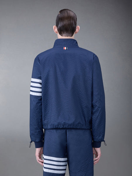ULTRALIGHT RIPSTOP 4-BAR FUNNEL NECK JACKET NAVY