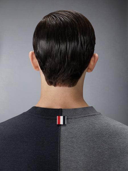 FUNMIX COTTON MILANO CONTRAST STITCH CREW NECK SWEATSHIRT FUN MIX