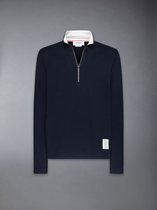 CLASSIC 4-BAR JERSEY HALF ZIP PULLOVER - featured image