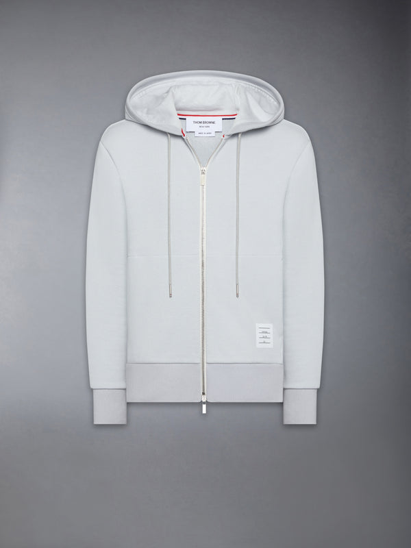LOOPBACK JERSEY 4-BAR ZIP UP HOODIE - featured image