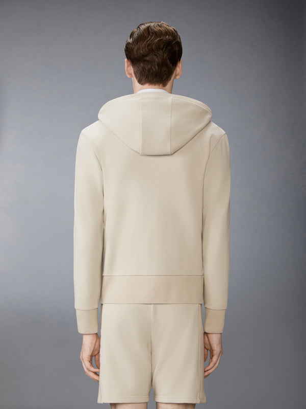 LOOPBACK JERSEY 4-BAR ZIP UP HOODIE - image 2