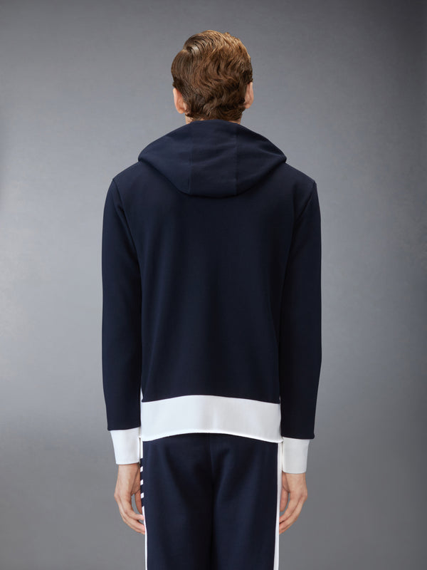 CLASSIC 4-BAR JERSEY ZIP UP HOODIE - image 2