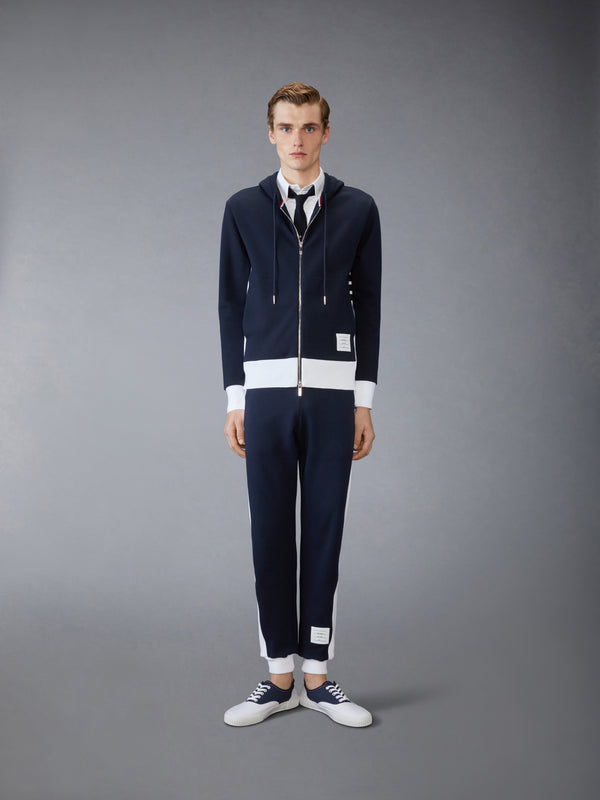 CLASSIC 4-BAR JERSEY ZIP UP HOODIE - image 3