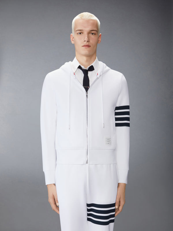 CLASSIC LOOPBACK 4-BAR ZIP UP HOODIE - image 1