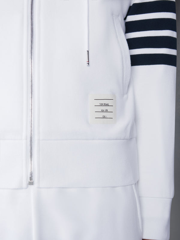 CLASSIC LOOPBACK 4-BAR ZIP UP HOODIE - image 4