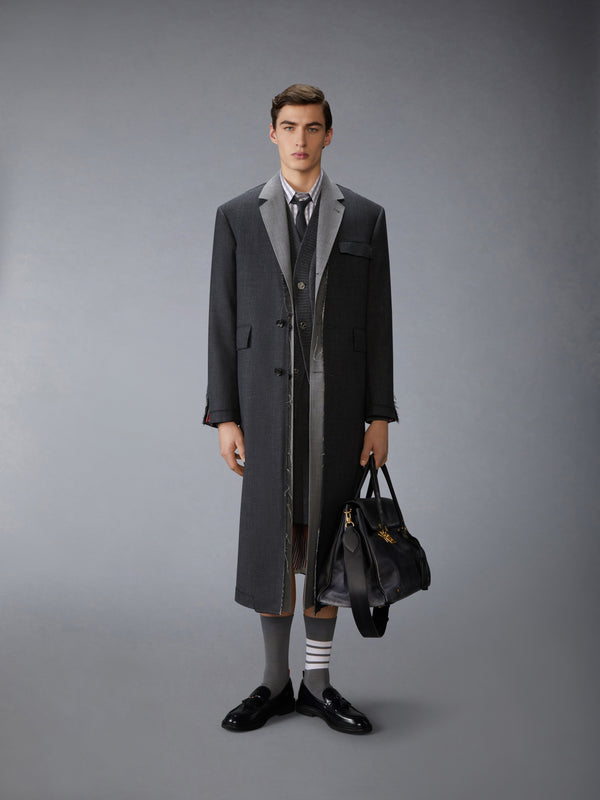 WOOL FLEECE OVERSIZED V NECK CARDIGAN - image 4