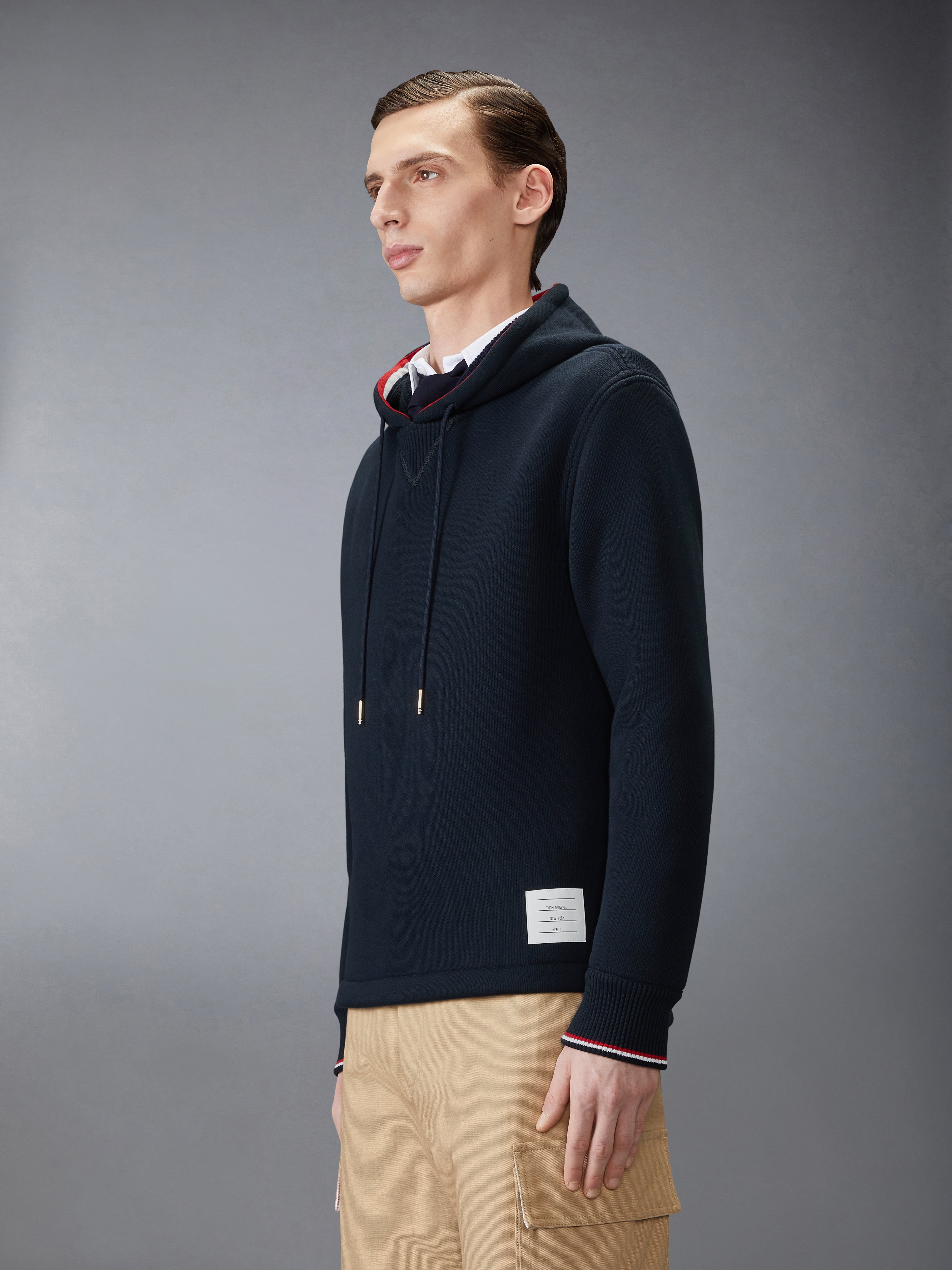 正規美品 THOM BROWNE トムブラウン バックセンターRWBパーカー 楽天市場】THOM BROWNE トムブラウン ジップアップパーカー