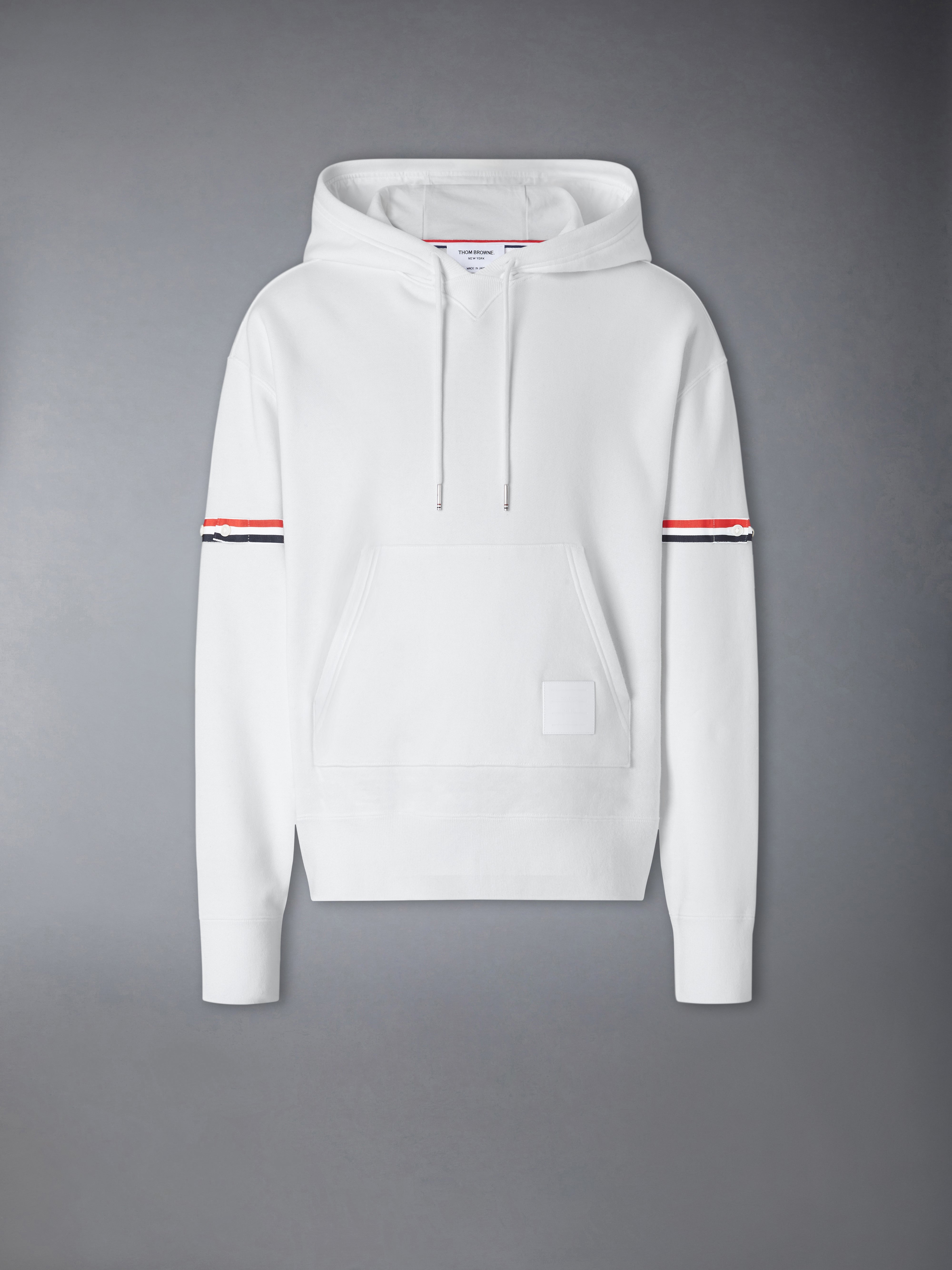 Loopback Jersey Armband Oversized Hoodie | Thom Browne