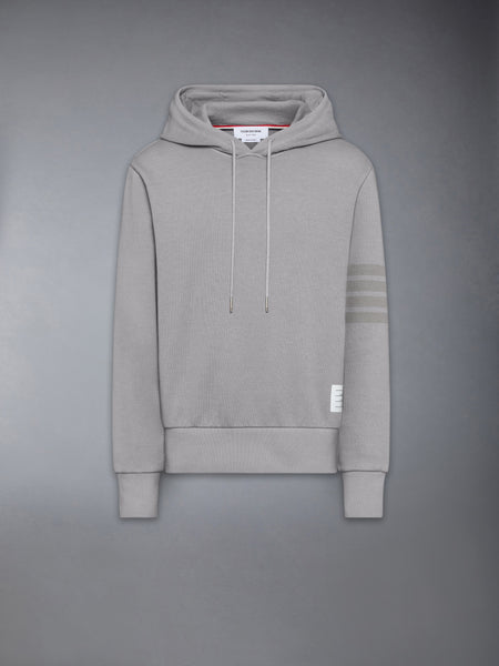 SOLID LOOPBACK 4-BAR HOODIE LT GREY
