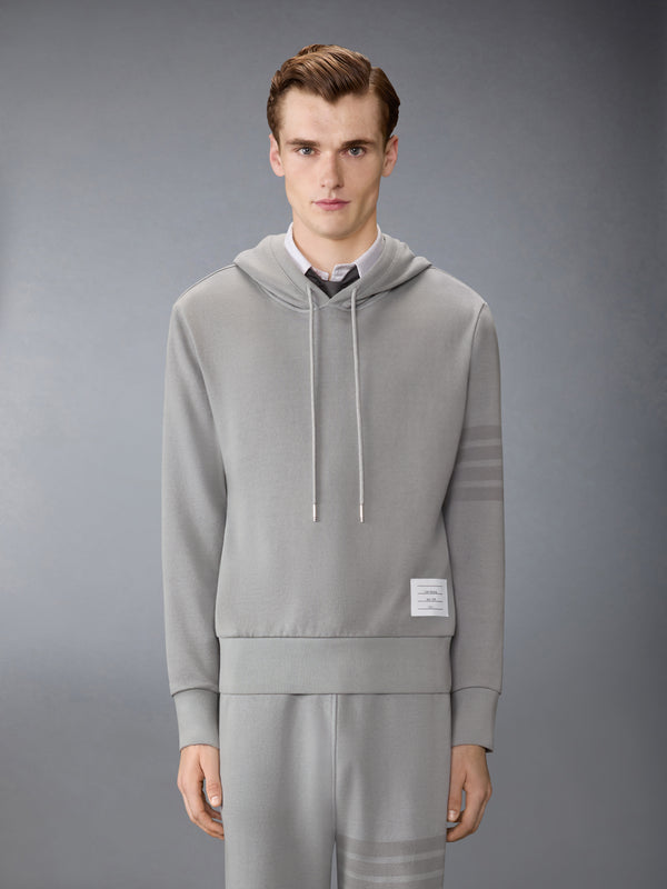 SOLID LOOPBACK 4-BAR HOODIE - image 1