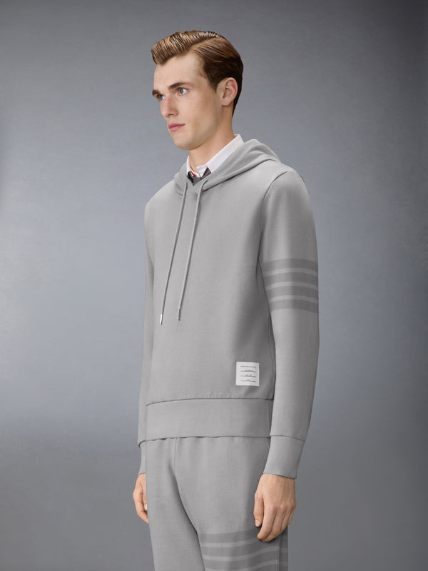 SOLID LOOPBACK 4-BAR HOODIE - image 4