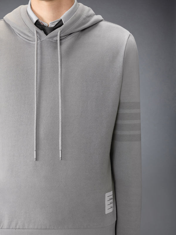 SOLID LOOPBACK 4-BAR HOODIE - image 5