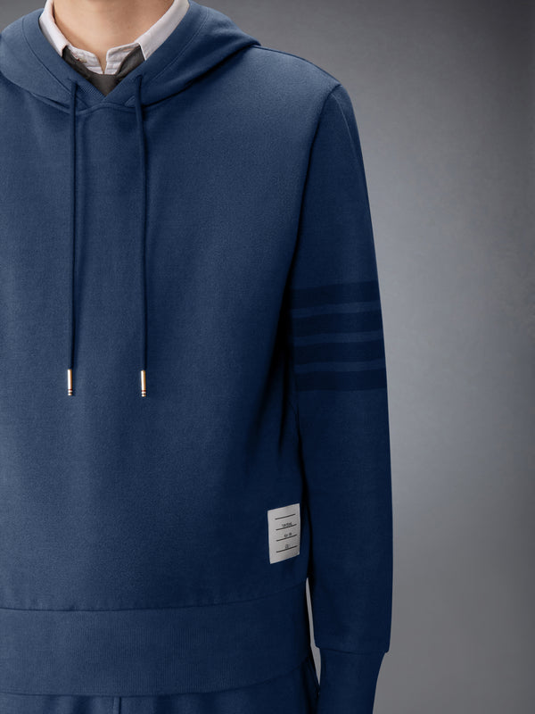 SOLID LOOPBACK 4-BAR HOODIE - image 5