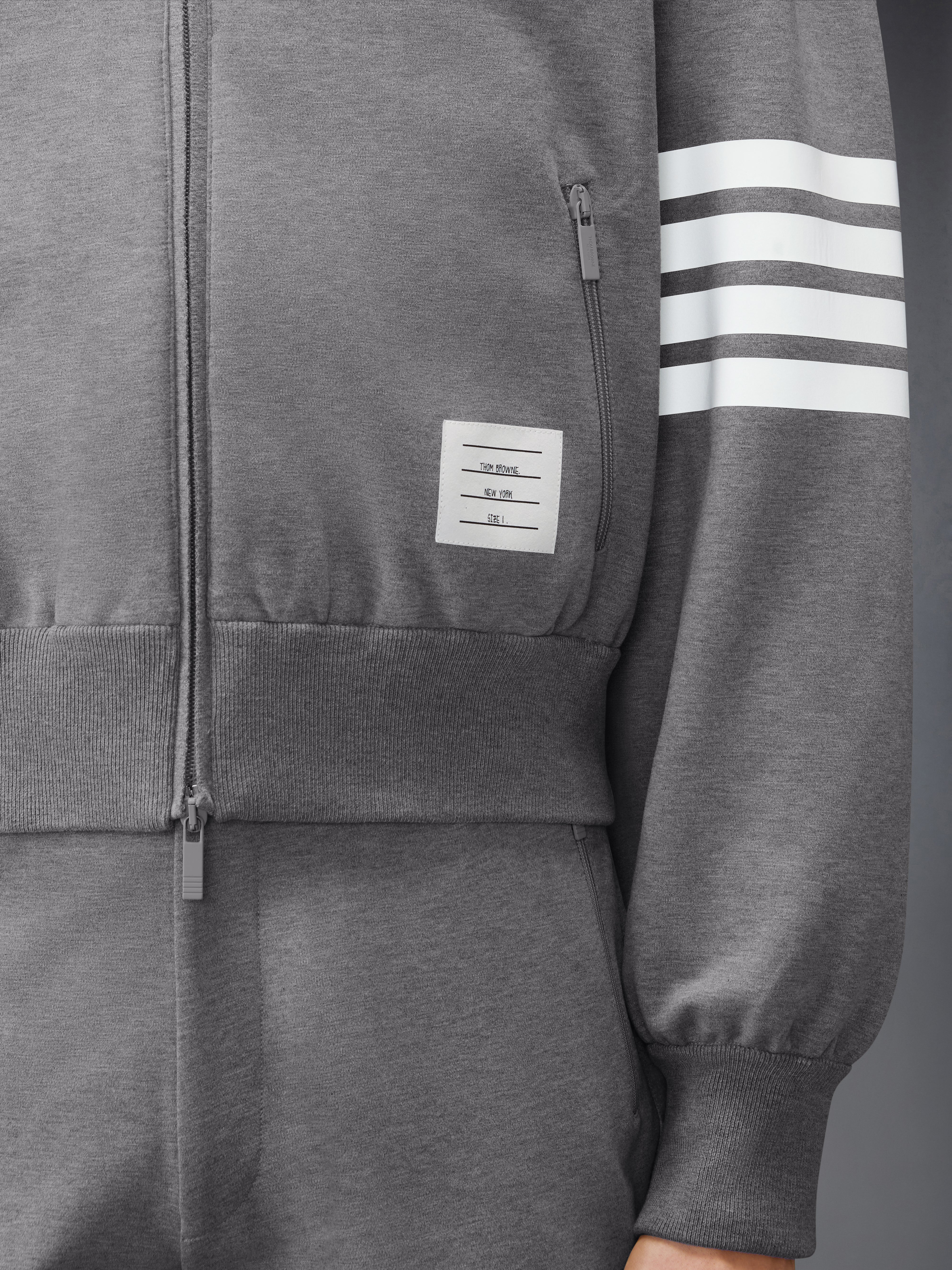 3M Reflective 4-Bar Tech Bomber | Thom Browne