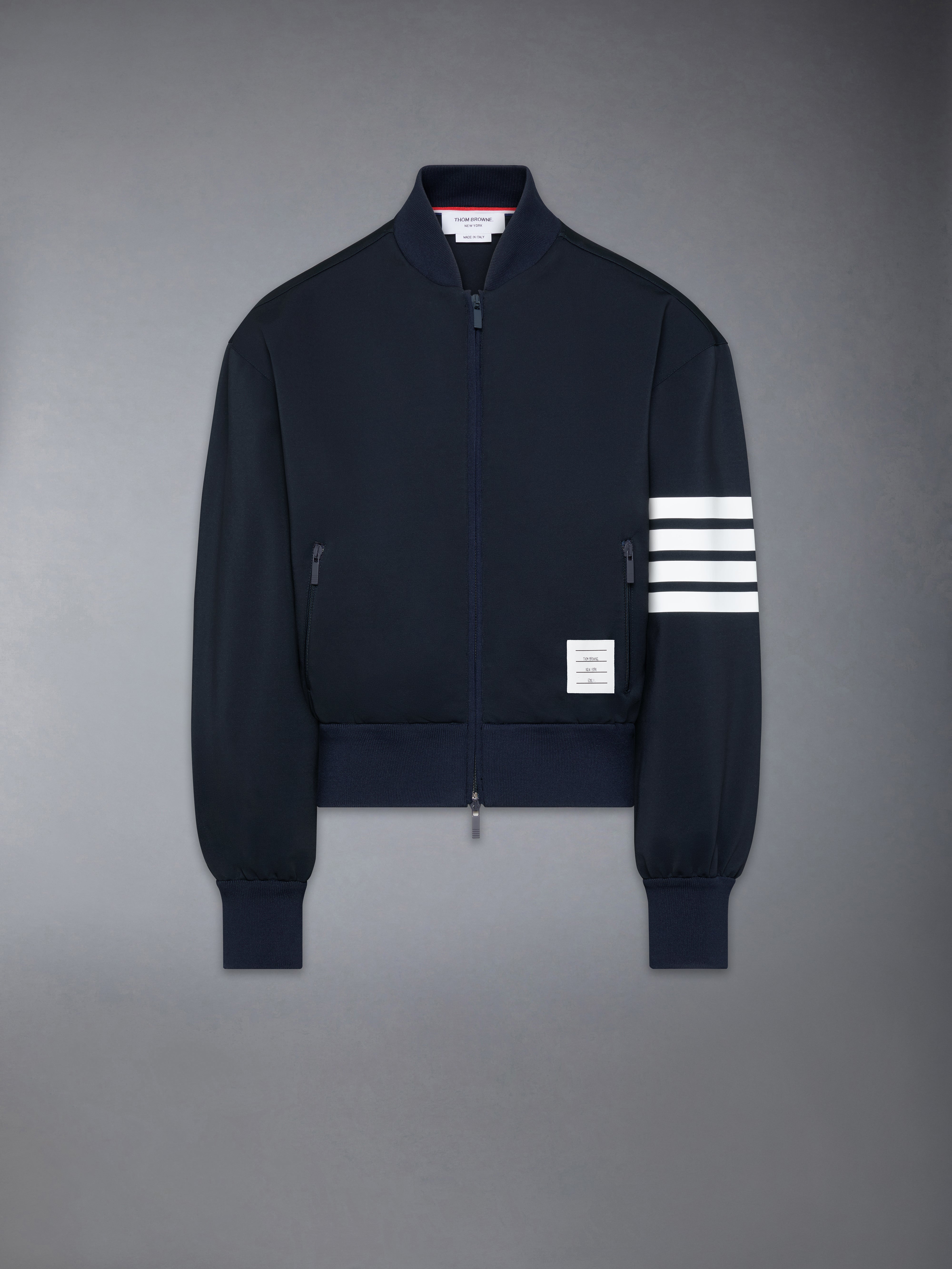 3M Reflective 4-Bar Tech Bomber | Thom Browne