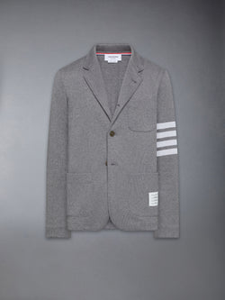 DOUBLE FACE KNIT 4-BAR SACK JACKET