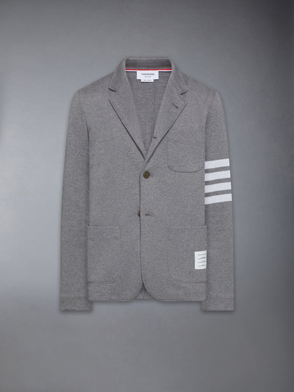 DOUBLE FACE KNIT 4-BAR SACK JACKET - featured image