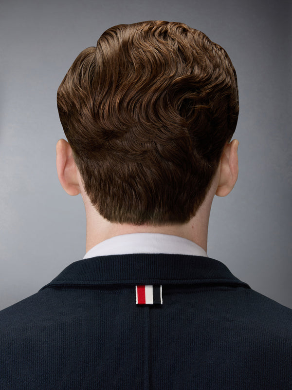 DOUBLE FACE KNIT 4-BAR SACK JACKET - image 4