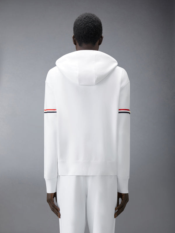 LOOPBACK JERSEY ARMBAND RELAXED ZIP UP HOODIE - image 3
