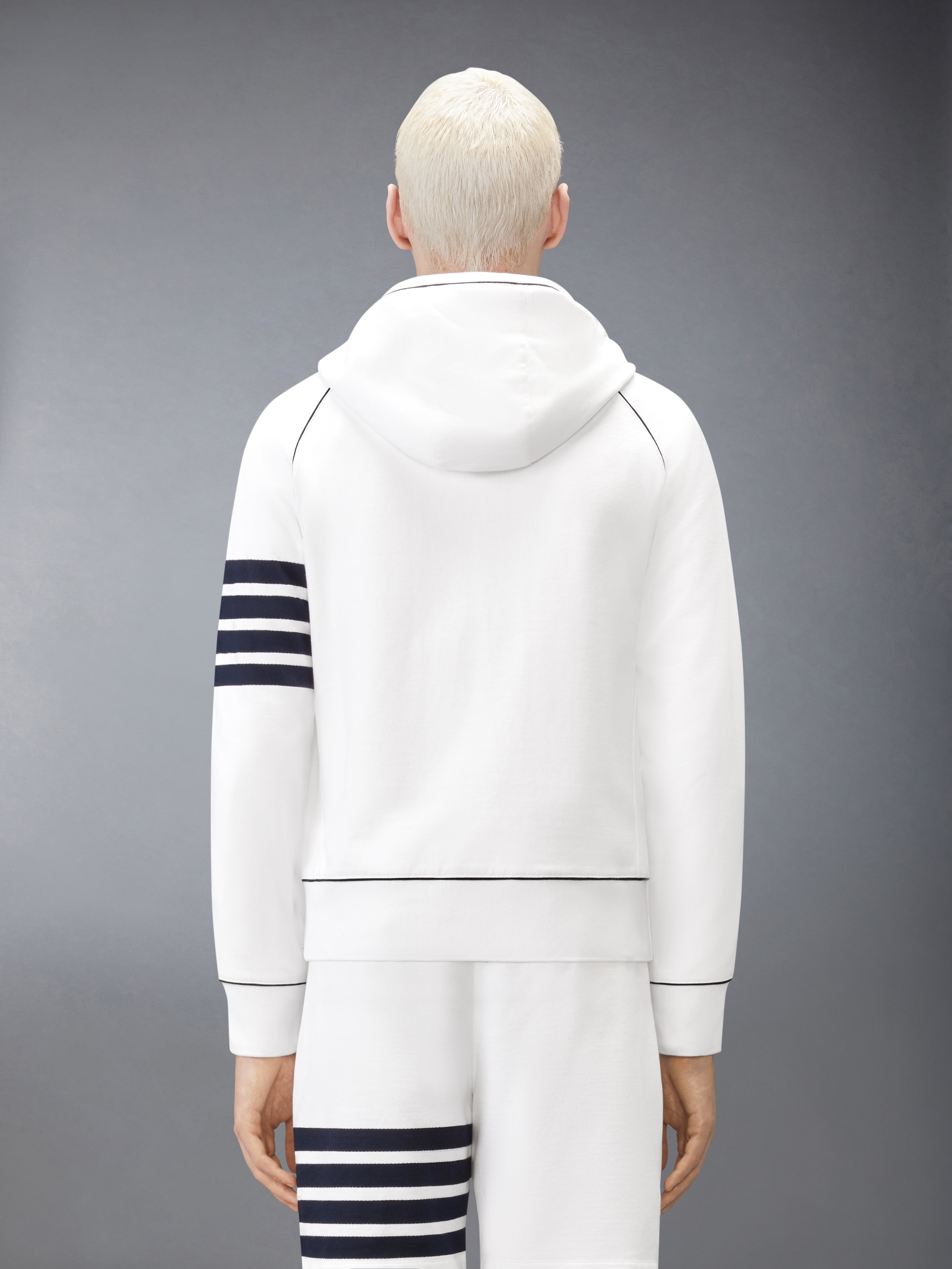 ループバック 4-BAR ジップアップ パーカー | Thom Browne