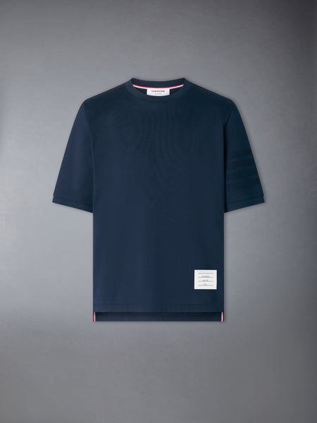 JERSEY OTTOMAN 4-BAR TEE NAVY