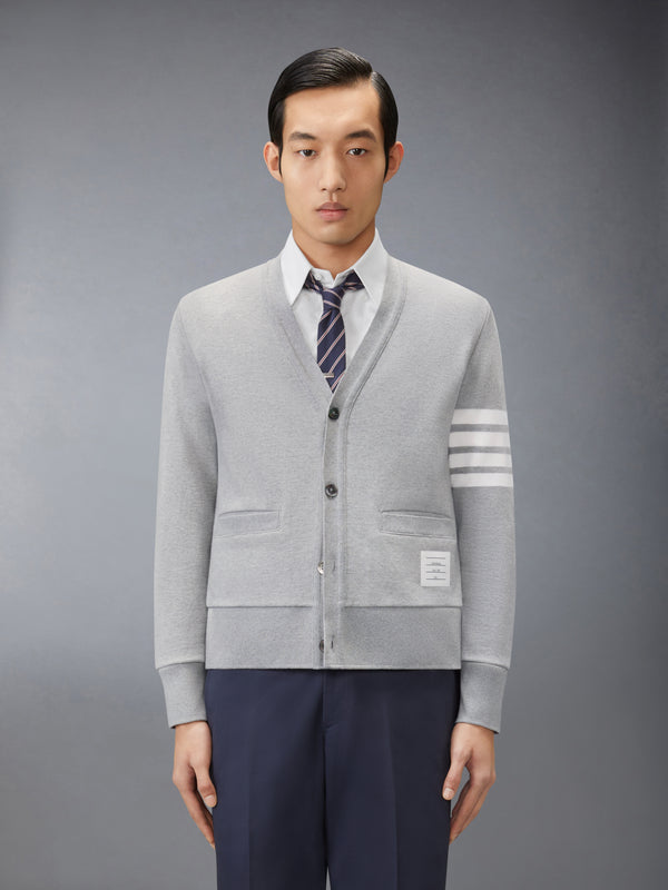 LOOPBACK 4-BAR BOAT EMBROIDERY CARDIGAN - image 1