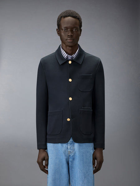 COMPACT MILANO CAR JACKET NAVY