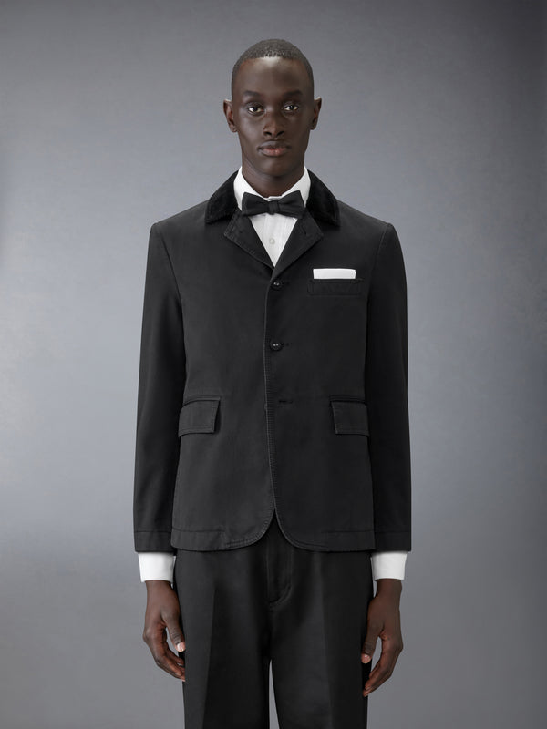 COTTON TWILL CUTAWAY JACKET - image 1
