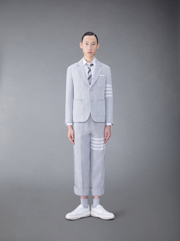 TWEED FRAY 4-BAR SACK JACKET - image 3