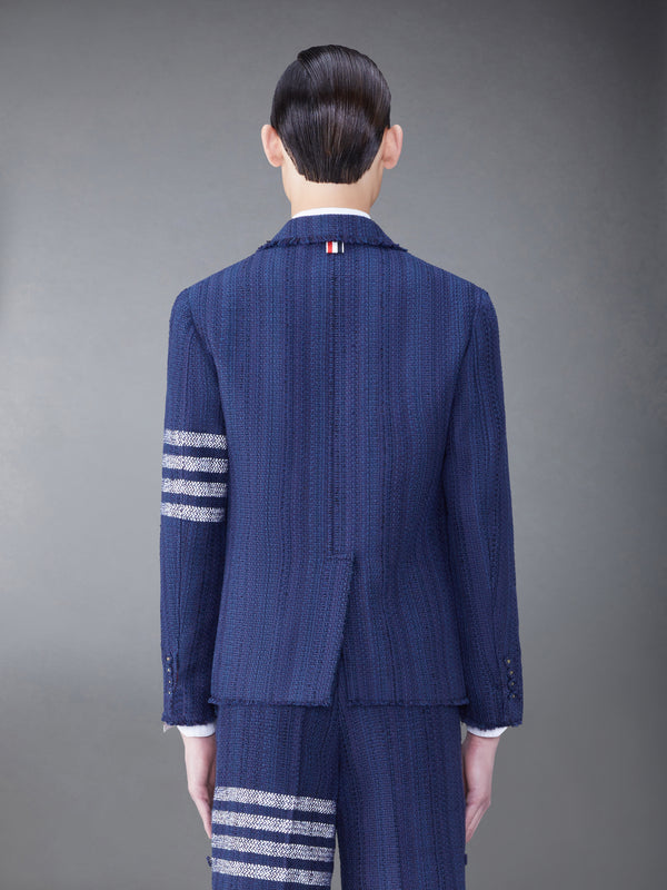 TWEED FRAY 4-BAR SACK JACKET - image 2