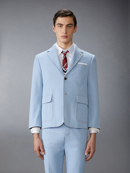 UNSTRUCTURED STRAIGHT FIT SPORTCOAT