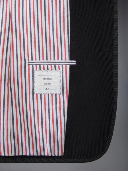 CORDUROY UNSTRUCTURED HECTOR SPORT COAT BLACK