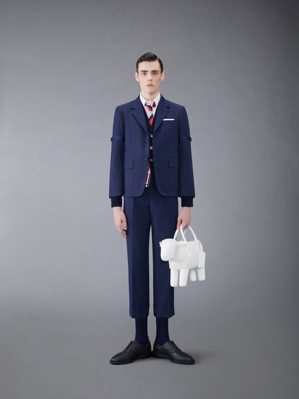 TYPEWRITER CLOTH ARMBAND STRAIGHT FIT SPORT COAT